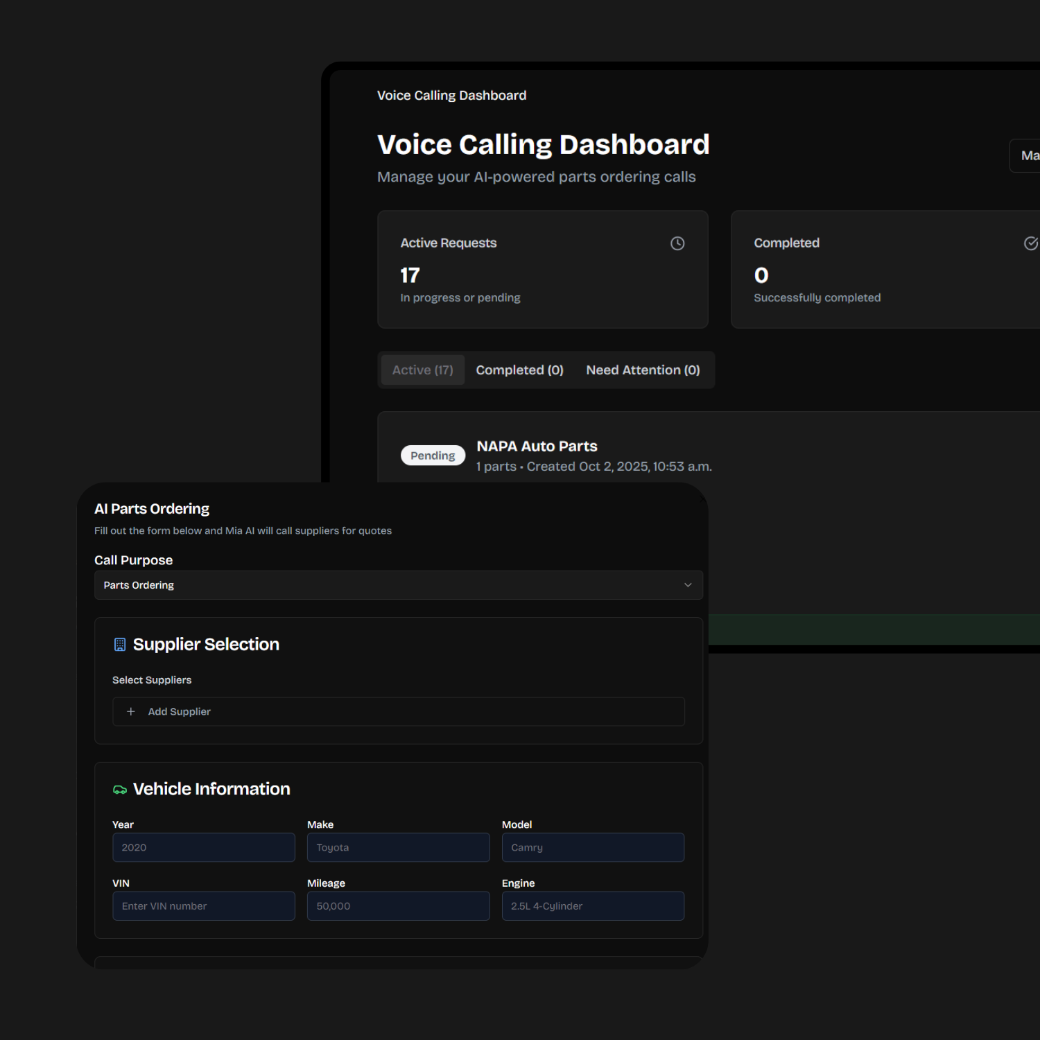 MIA Diagnostic Analysis